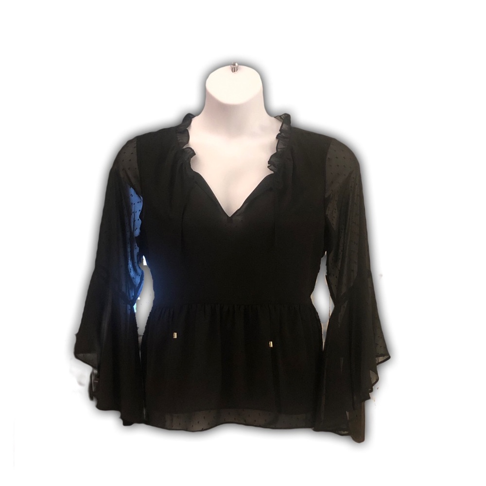 Boho Black Top